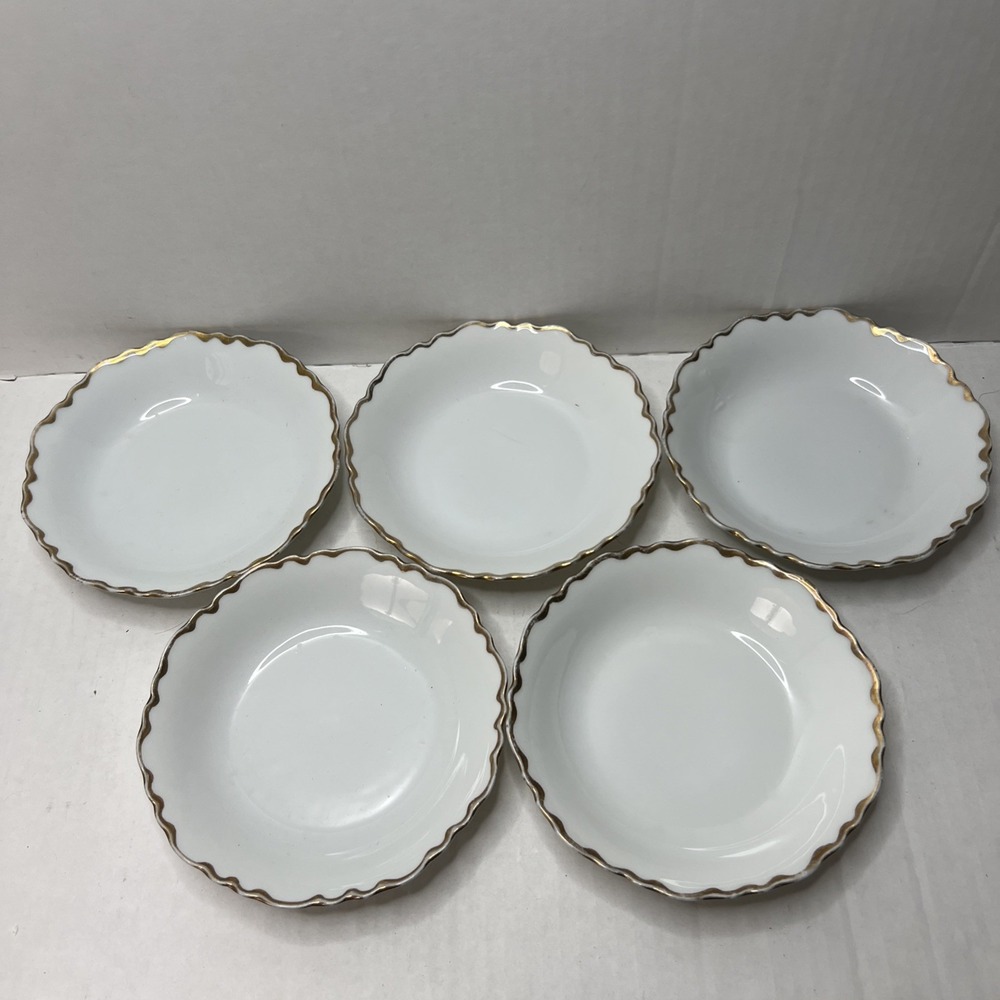 Vintage  ROYAL OEG Austria - 5.5" Dessert Bowl VERAGOLD Gold Décor Set Of 8